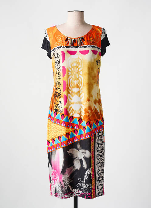 Rochie midi galben ARONA femeie