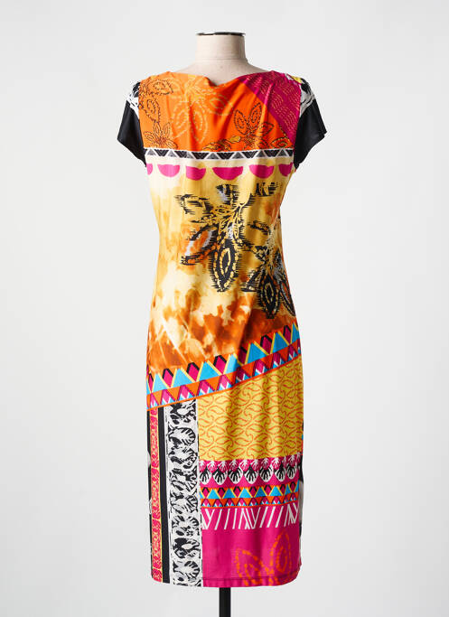 Rochie midi galben ARONA femeie