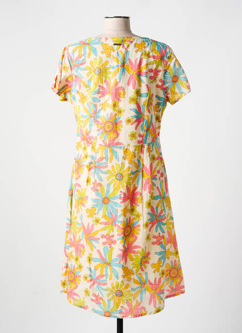 Rochie midi galben AGATHE & LOUISE femeie