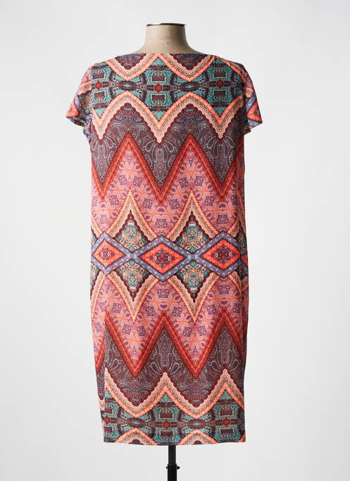 Rochie midi portocaliu ARONA femeie