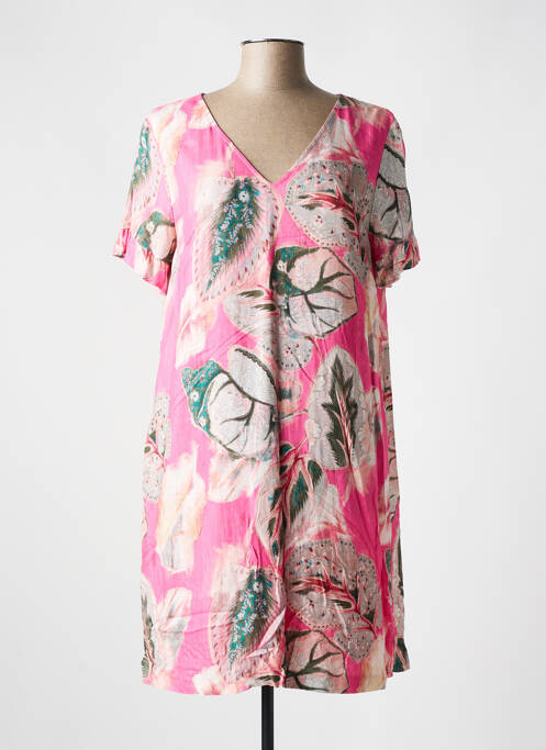 Rochie scurtă roz DIVAS femeie