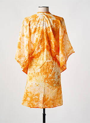 Jachete kimono ușoară și transparentă portocalie L'ATELIER D'ANNA femeie