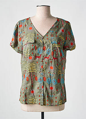 Cămașă verde AGATHE & LOUISE femeie