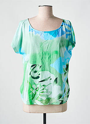 Tricou verde AGATHE & LOUISE femeie