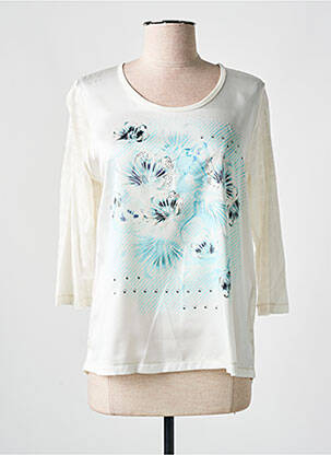 Tricou mâneci 3/4 mâneci 3/4 bej THOMAS RABE femeie
