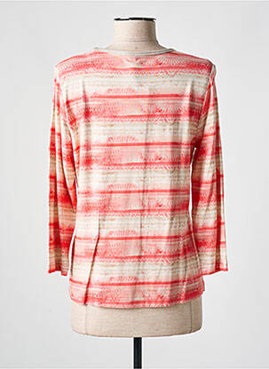 Tricou mâneci 3/4 mâneci 3/4 roz RABE femeie
