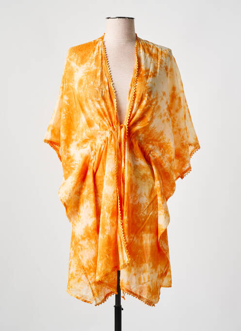 Jachete kimono portocaliu L'ATELIER D'ANNA femeie