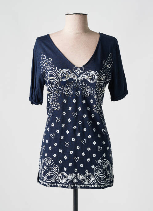 Tricou albastru ANANKE femeie