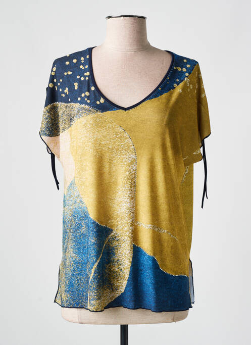 Tricou galben MASQUENADA femeie