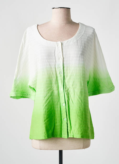 Vestă cu mâneci lungi verde AGATHE & LOUISE femeie