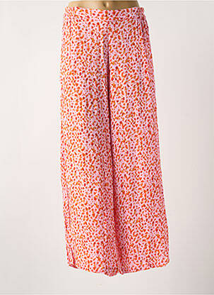 Pantalon larg roz AGATHE & LOUISE femeie