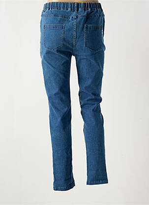 Jegging țesătură denim mărime normală albastru AGATHE & LOUISE femeie