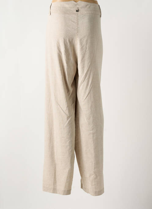 Pantalon drept bej FRED SABATIER femeie