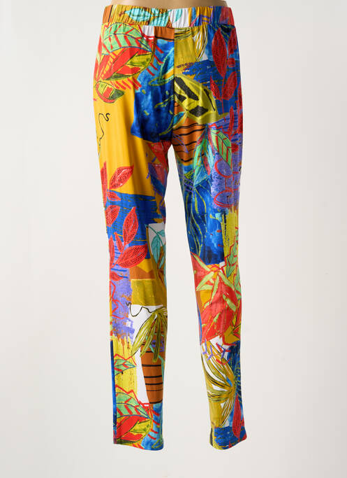 Pantalon drept galben ARONA femeie