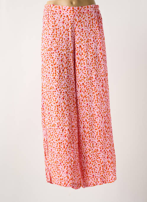 Pantalon larg roz AGATHE & LOUISE femeie