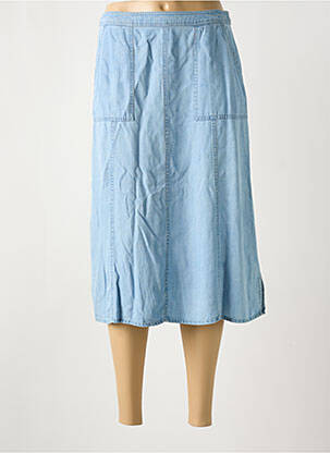 Fustă midi albastru BARBARA LEBEK femeie