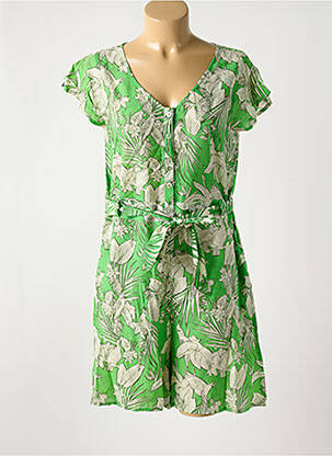 Salopetă scurtă verde AGATHE & LOUISE femeie