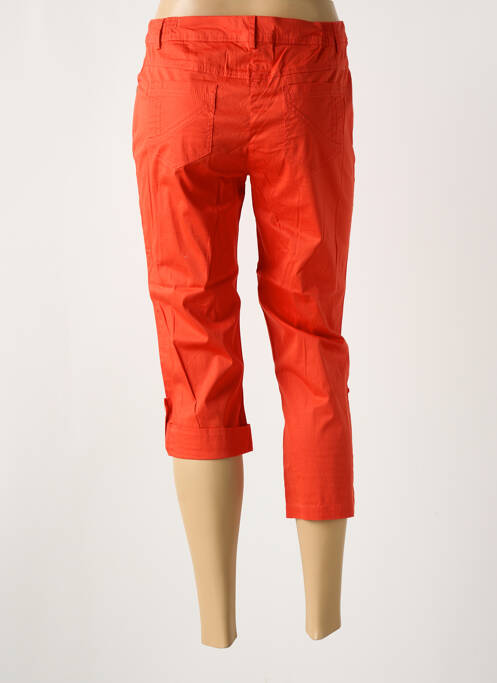 Pantalon trei sferturi elasticitate mărime normală roșu AGATHE & LOUISE femme