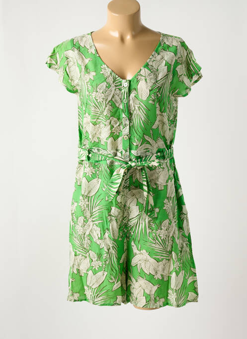 Salopetă scurtă verde AGATHE & LOUISE femeie