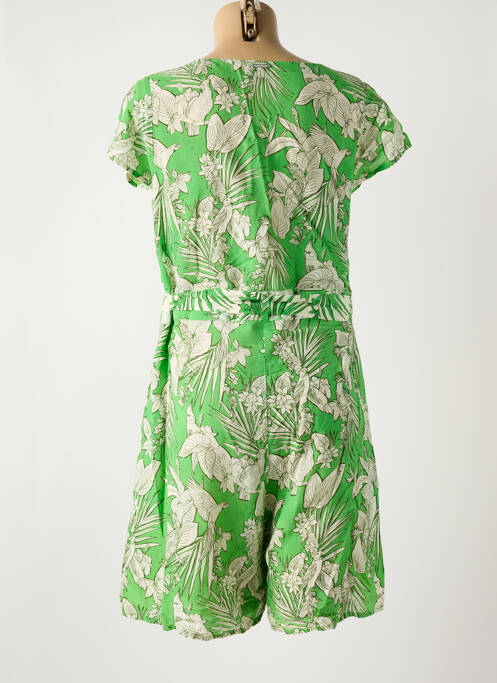 Salopetă scurtă verde AGATHE & LOUISE femeie