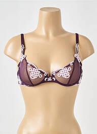 Sutien sutien balconet cu decolteu înalt sutien balconet cu decolteu înalt violet LEJABY femme