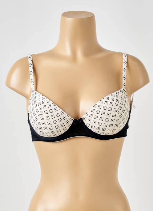 Sutien sutien cupe întregi cu decolteu înalt sutien cupe întregi cu decolteu înalt bej PROMISE femme