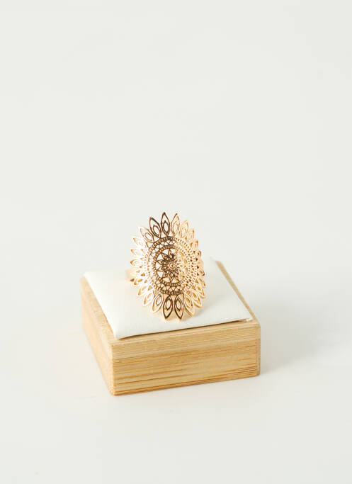 Inel materiale placate cu aur auriu TATA GISELE femme