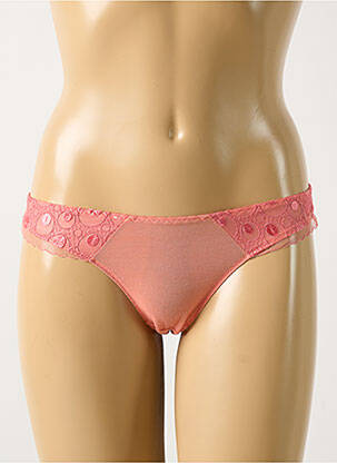Tanga roz LEJABY femeie