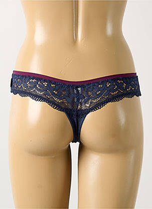 Tanga elasticitate albastru ESPRIT femme