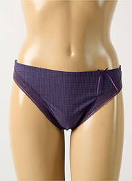Tanga elasticitate violet ANTIGEL femme