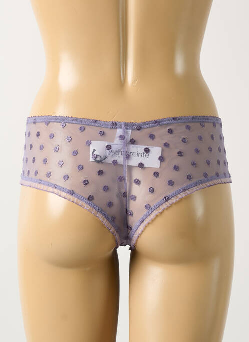 Chilot violet EMPREINTE femeie