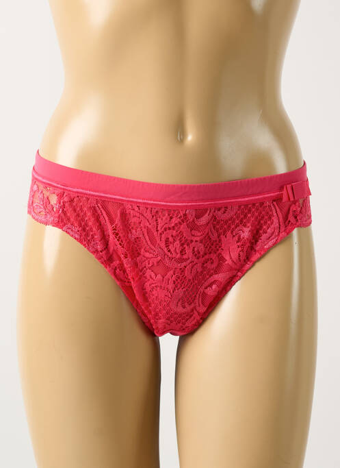 Tanga elasticitate roșu LOU femme