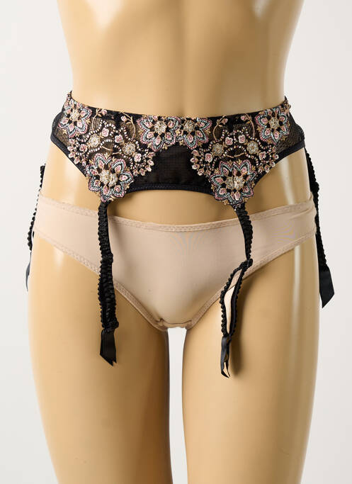 Corset/Jartieră negru LOUISA BRACQ femeie