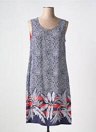Rochie midi fără mâneci fără mâneci albastru MASSANA femeie