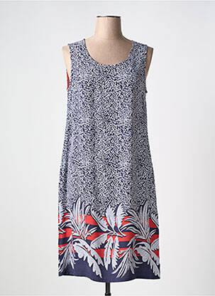 Rochie midi albastru MASSANA femeie