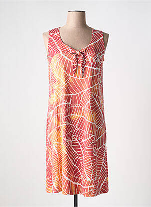 Rochie midi portocaliu EGATEX femeie