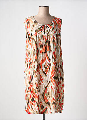 Rochie midi portocaliu EGATEX femeie