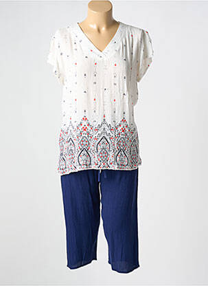 Pijama albastru SENORETTA femeie