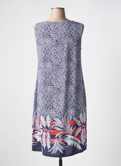 Rochie midi albastru MASSANA femeie