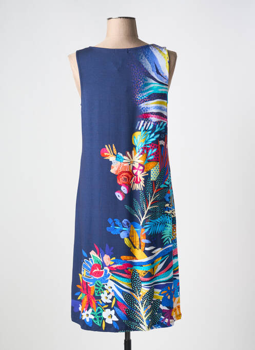 Rochie midi albastru MASSANA femeie