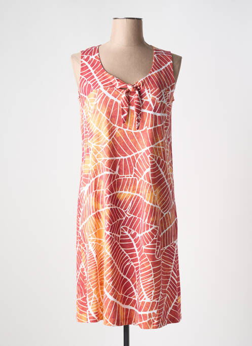 Rochie midi portocaliu EGATEX femeie