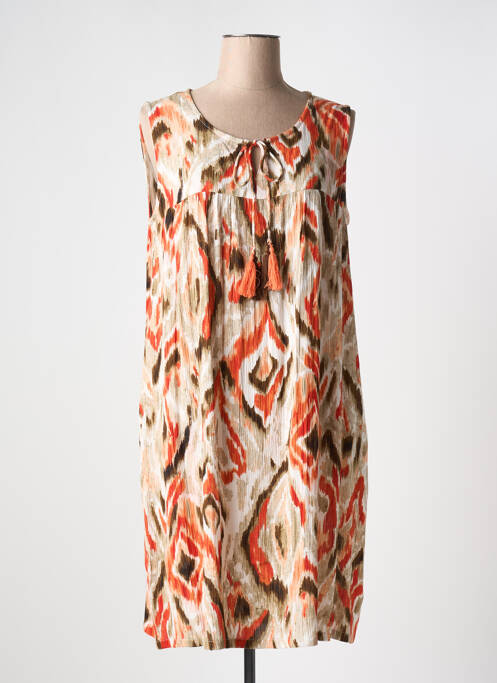 Rochie midi portocaliu EGATEX femeie