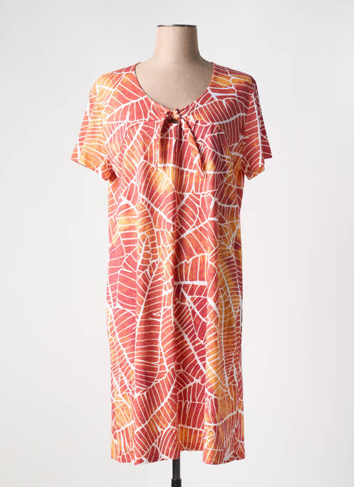 Rochie midi portocaliu EGATEX femeie