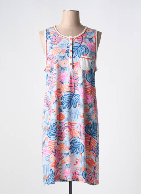 Cămașă de noapte elasticitate albastru MASSANA femme