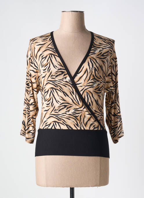 Pijama decolteu în v bej ANTIGEL femme