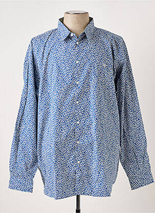 Cămașă cu mâneci lungi albastru SERGE BLANCO bărbat