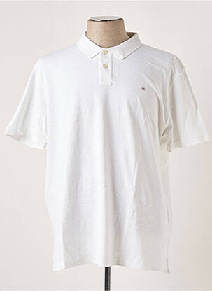 Polo alb EDEN PARK bărbat