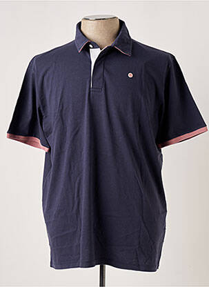 Polo albastru SERGE BLANCO bărbat