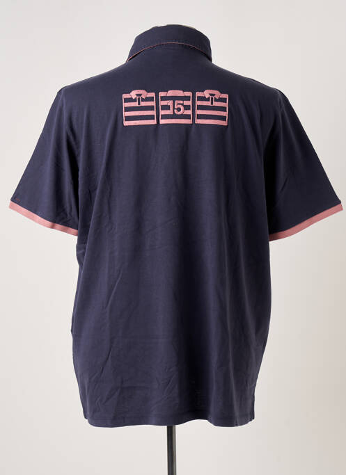 Polo albastru SERGE BLANCO bărbat