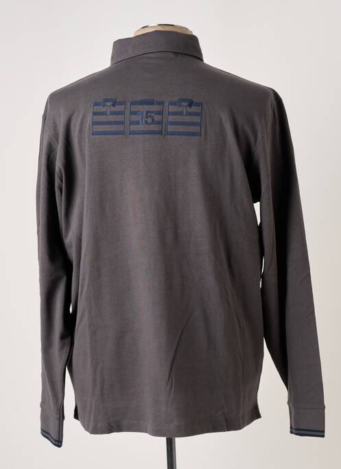 Polo gri SERGE BLANCO bărbat